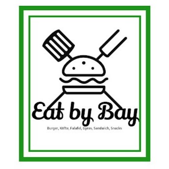 Restaurant-Wedel-Eat-by-Bay-Burger-Köfte-Falafel-Gyros-Sandwich-Snacks-Logo